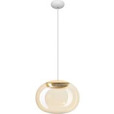 Lámparas de techo Stilnovo La Mariée LED Oro/Blanco - Dorado, Blanco Lámpara Colgante