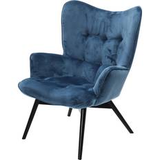Kare Design Vicky Karmstol Blå Fåtölj