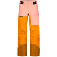Orange - Sportswear Garment Trousers Ortovox 3L Ravine Shell Pants - Orange