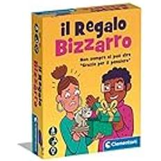 Clementoni 16777 Party Game-Das Bizarre Geschenk-Brettspiel, Kartenspiel, Gesellschaftsspiel für Erwachsene, 3-6 Spieler-Made in Italy, Italienisch