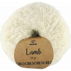 Navia Lamb Garn 1301 Vit