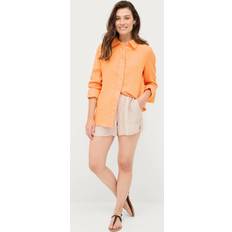 Lin Shorts Gina Tricot Shorts Linen Shorts Natur