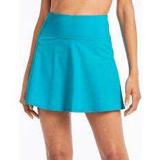 Turquoise - Women Swimsuits L.L.Bean L.L.Bean Slimming Swimwear Swim Skirt Classic Teal Blue Women's Swimwear Blue