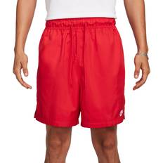 Herren - Rot Shorts Nike Men's Club Woven Flow Shorts - University Red/White