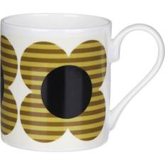 Orla Kiely Cups & Mugs Orla Kiely Yellow Striped Flower Mug