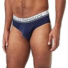 Emporio Armani Microfibre Sous-vêtements pour hommes Emporio Armani Herren Men's Essential Microfiber Boxer Briefs, Marine