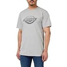 Dickies T-shirts Dickies Herr SS Logo Graphic T-Shirt 2, Heather Grey, L, Gråmelange