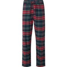 Røde Pysjamaser Lexington Pyjamas Miranda Organic Cotton Checked Flannel Pajama Set Rød