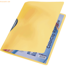 Giallo Raccoglitori Leitz Cartelline Con Clip Max 30 Fogli - 41760115