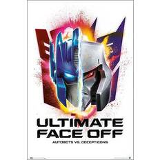 Nintendo Transformers autobots vs. decepticons Poster