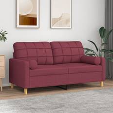 Rød Sofaer vidaXL 2-personers Sofa