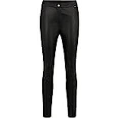 Leather Imitation - Women Trousers BOSS Damen Talega Slim-Fit aus Kunstleder mit hohem Bund Schwarz