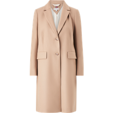 Tommy Hilfiger Frakke Classic Light Wool Blend Coat Beige