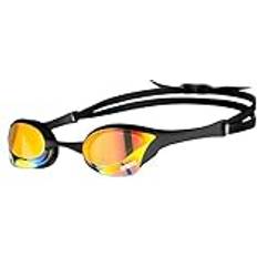 Arena Cobra Ultra Swipe Mirror - Yellow Copper/Black