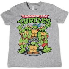 Hybris Teenage mutant ninja turtles tmnt group kids t-shirt kinder heather-grey Grau Jahre