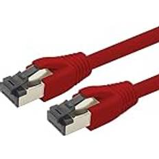 1aTTack.de 5 Cat 8 Cable CAT8 Cable Red