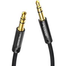 Cables Mcdodo Mcdodo CA 6640 Nylon Braided 3.5mm Male To Male Cable 1.2M for