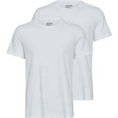 T-shirt för män V-ringad, Vit – Weiß vit 70002
