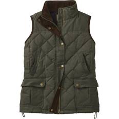 Jackets L.L.Bean Women's L.L.Bean Upcountry Waxed Cotton Down Vest Loden