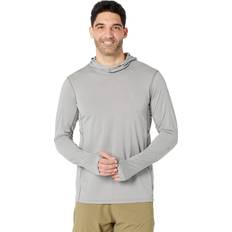 Fjällräven Abisko Sun-Hoodie Funktionsshirt Herrer - Grå