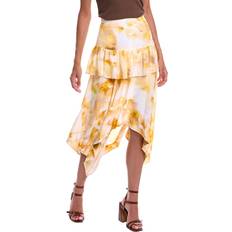 Rood Rokken Jason Wu Tiered Silk Skirt -