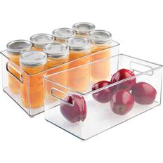 mDesign Large Deep Kitchen Organizer Bin