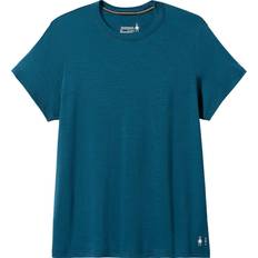 Smartwool Women T-shirts Smartwool Merino Plus Short Sleeve Tee Women's Twilight Blue 3X