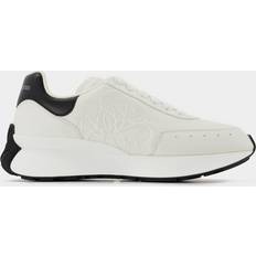 Alexander McQueen Sneakers Sprint Runner - Cuir - Blanc/Noir