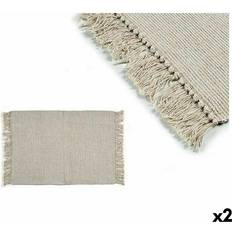 Beige Carpets Gift Decor Beige Carpet 80 x 120 cm Set of 2 Beige
