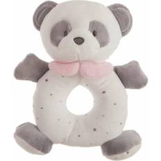 Pandaer Tøjdyr BigBuy Bamse rangle Pandabjørn Pink 20 cm