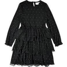 Barnkläder The New Tnmaise L_S Dress - Black Beauty