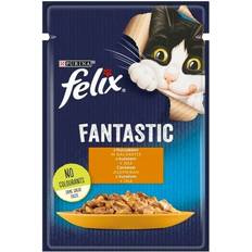Purina Cats Pets Purina Felix Fantastic With Chicken In Jelly 85g