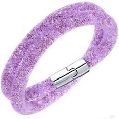 Purple Bracelets Swarovski Stardust Mauve Ladies Double Bracelet 5120044