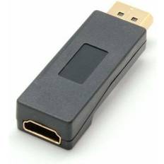 PcCom DisplayPort to HDMI Adapter Essential Black