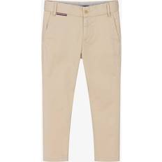 Tommy Hilfiger Pantaloni Tommy Hilfiger Pantalone Beige Bambino in Cotone