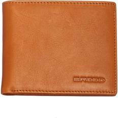 Breed Locke Genuine Leather Bi-Fold Wallet - Orange One