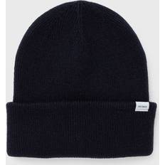 Les Deux Blå Tilbehør Les Deux Wayne Wool Beanie Mørk navy