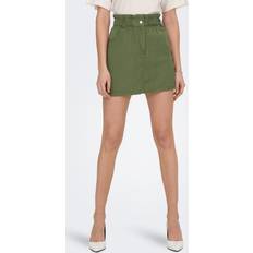 Falda corta - Verde Faldas Only Cargo Four Leaf Clover Mujer - Multicolor