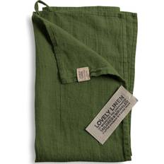 Grøn - Hør Badehåndklæder Lovely Linen Viskestykke Badehåndklæde Grøn (127x)