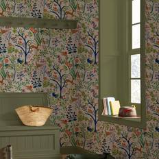 Joules Enchanted Woodland Wallpaper 120871 in Antique Cream