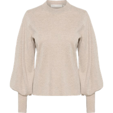 InWear Dame Sweatere InWear Trøje SammyIW Pullover Beige