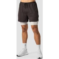 ICANIWILL Stride 2-in-1 Shorts, Charcoal