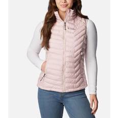 Columbia Dame Vester Columbia Powder Lite Vest Kunstfaserweste Damen Dusty Pink