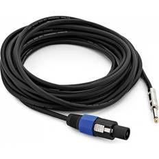 Gear4music 2 Pole Speaker Jack Cable, 9m