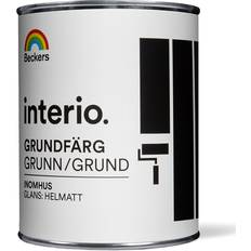 Beckers Grundfärg Interio Väggfärg Vit