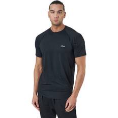 ICANIWILL Bekleidung ICANIWILL Stride T-shirt Men Black, Male, Tøj, T-shirt, Løb, Sort