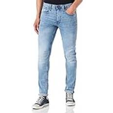 Bekleidung Blend 20707721 Herren Jeans Hose Denim Pant Multiflex mit Stretch 5-Pocket Jet Fit Flim Fit, Größe:32/32, Farbe:Denim Blue 200288