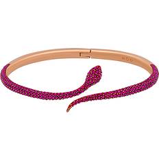 Swarovski 18k Bracelets Swarovski Crystal Leslie 18K Rose Gold Plated Bangle