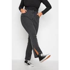 Fabric Jeans Yours Straight Leg Jeans Black