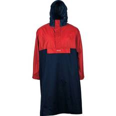 Herr - Svarta Capes & Ponchos PRO-X elements Poncho Davos Marine/Rot